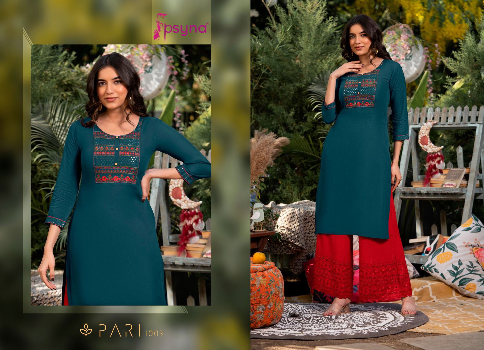 Pari Vol 10 By Psyna Designer Kurtis Catalog